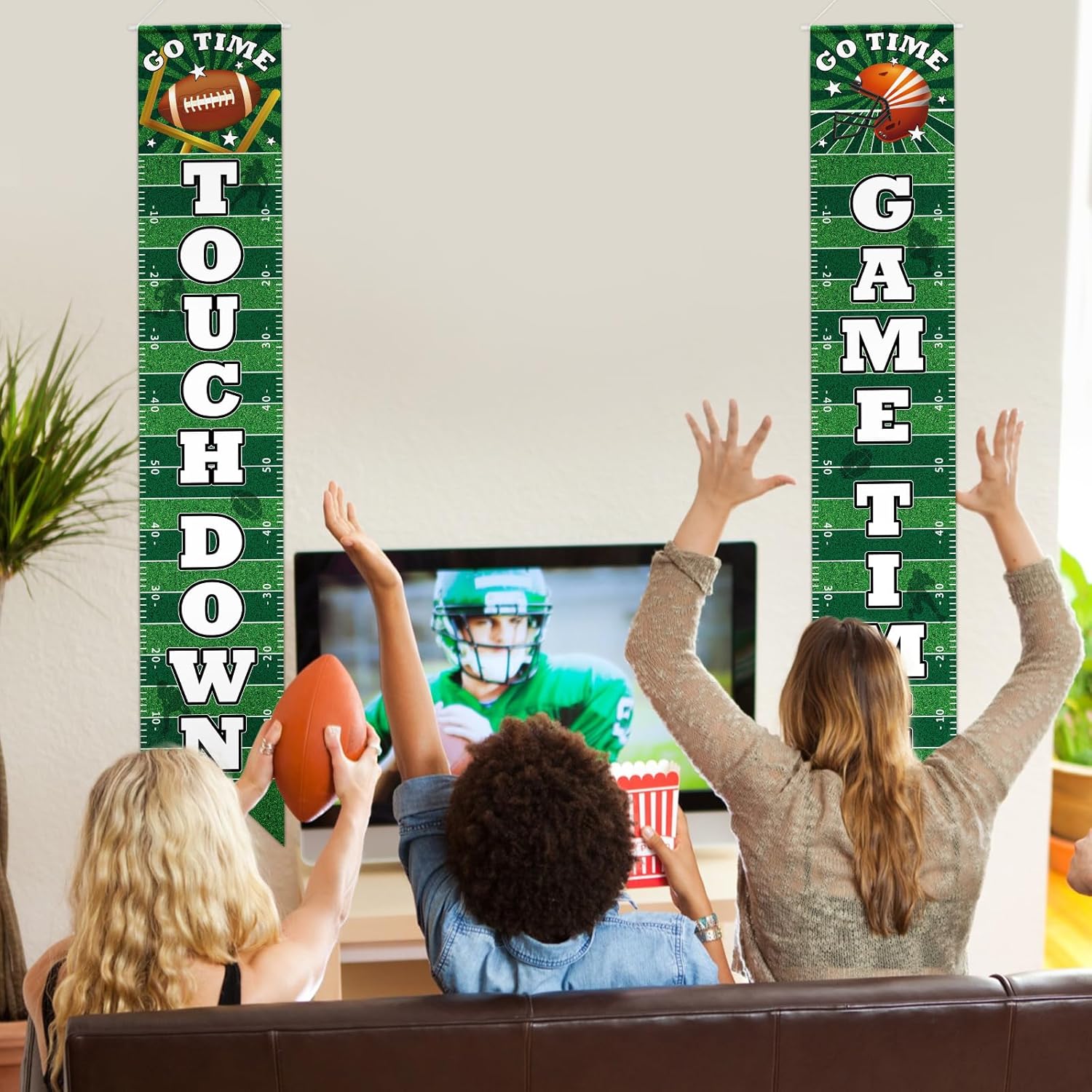 Hooqict Football Banners for Party Decorations