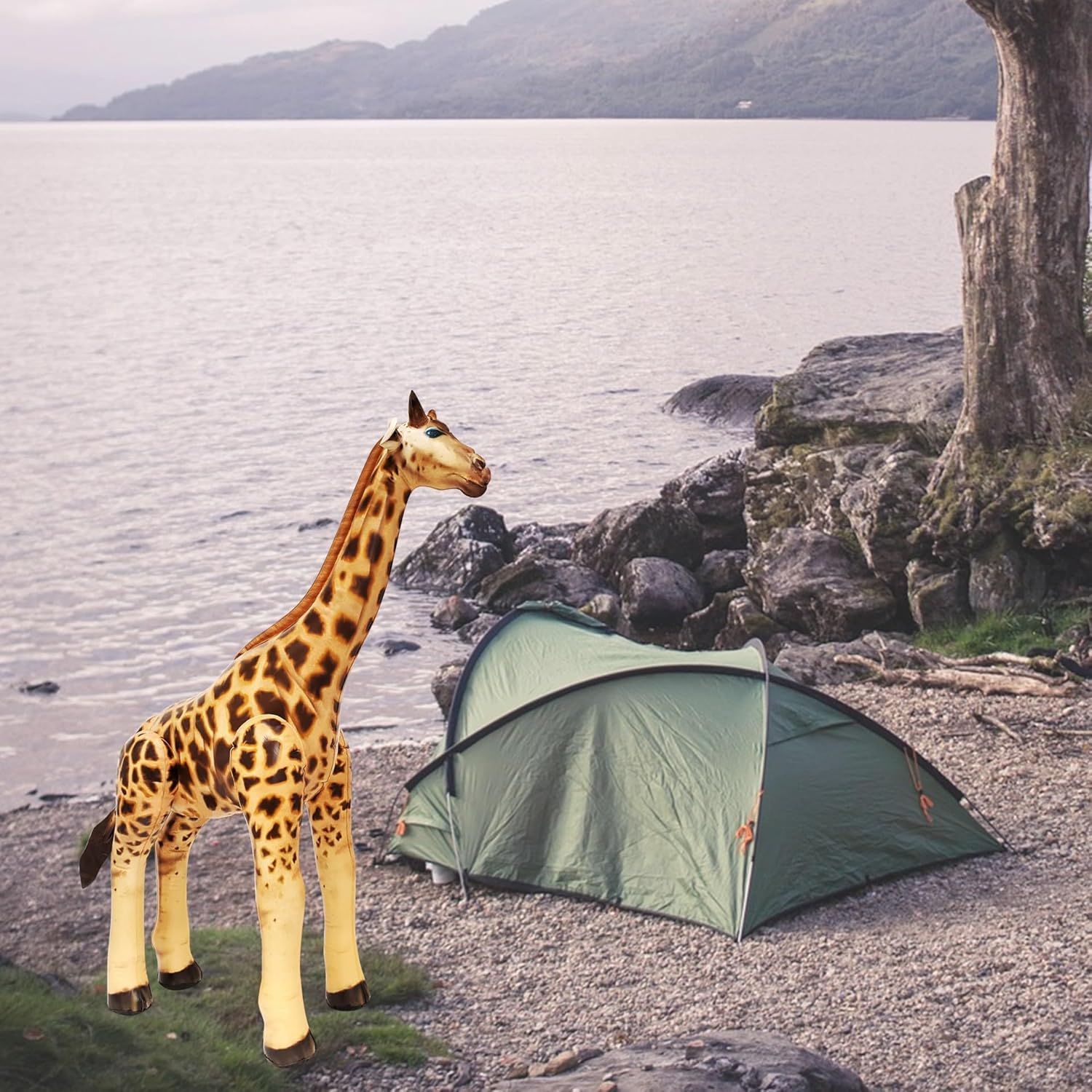 Jet Creations 36-Inch Realistic Inflatable Giraffe