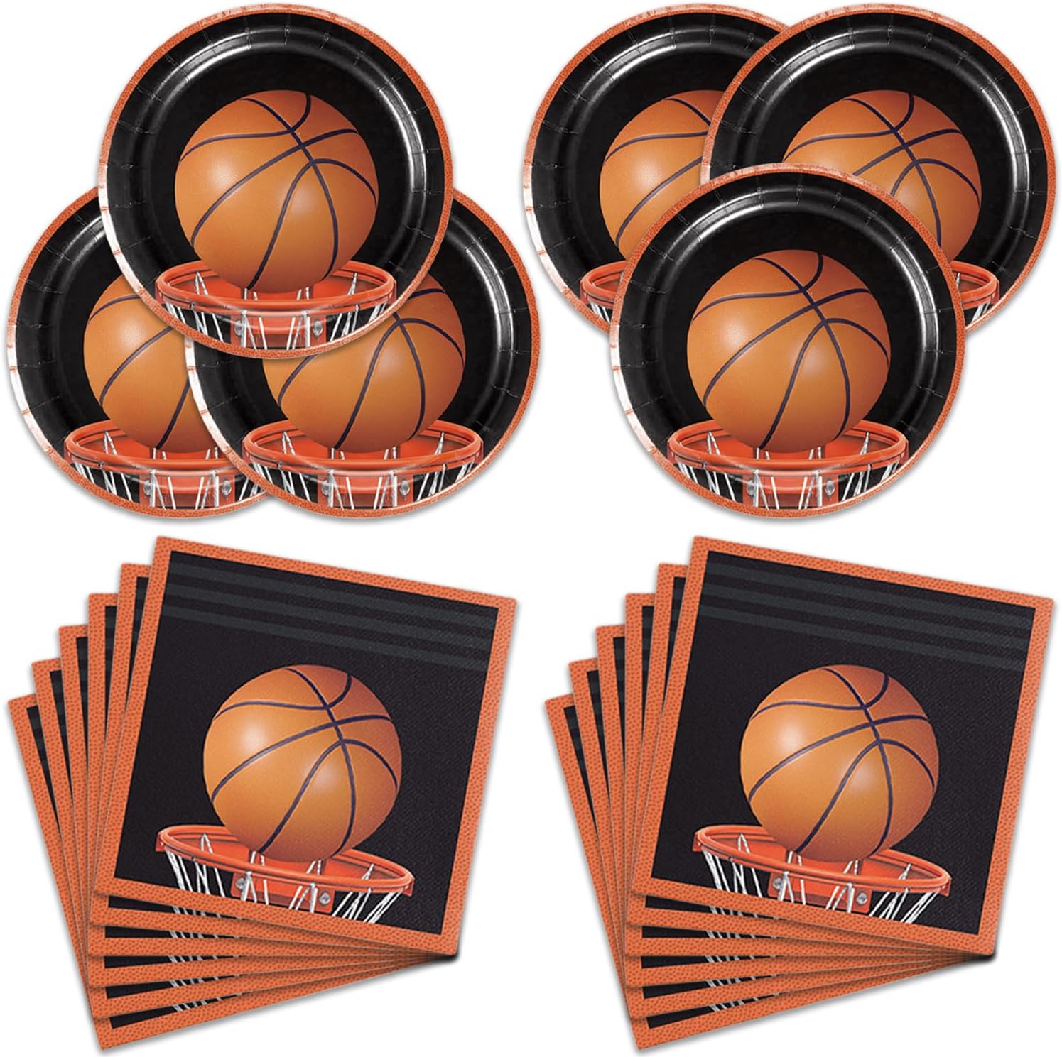 40Pcs Basketball Party Decorations Set