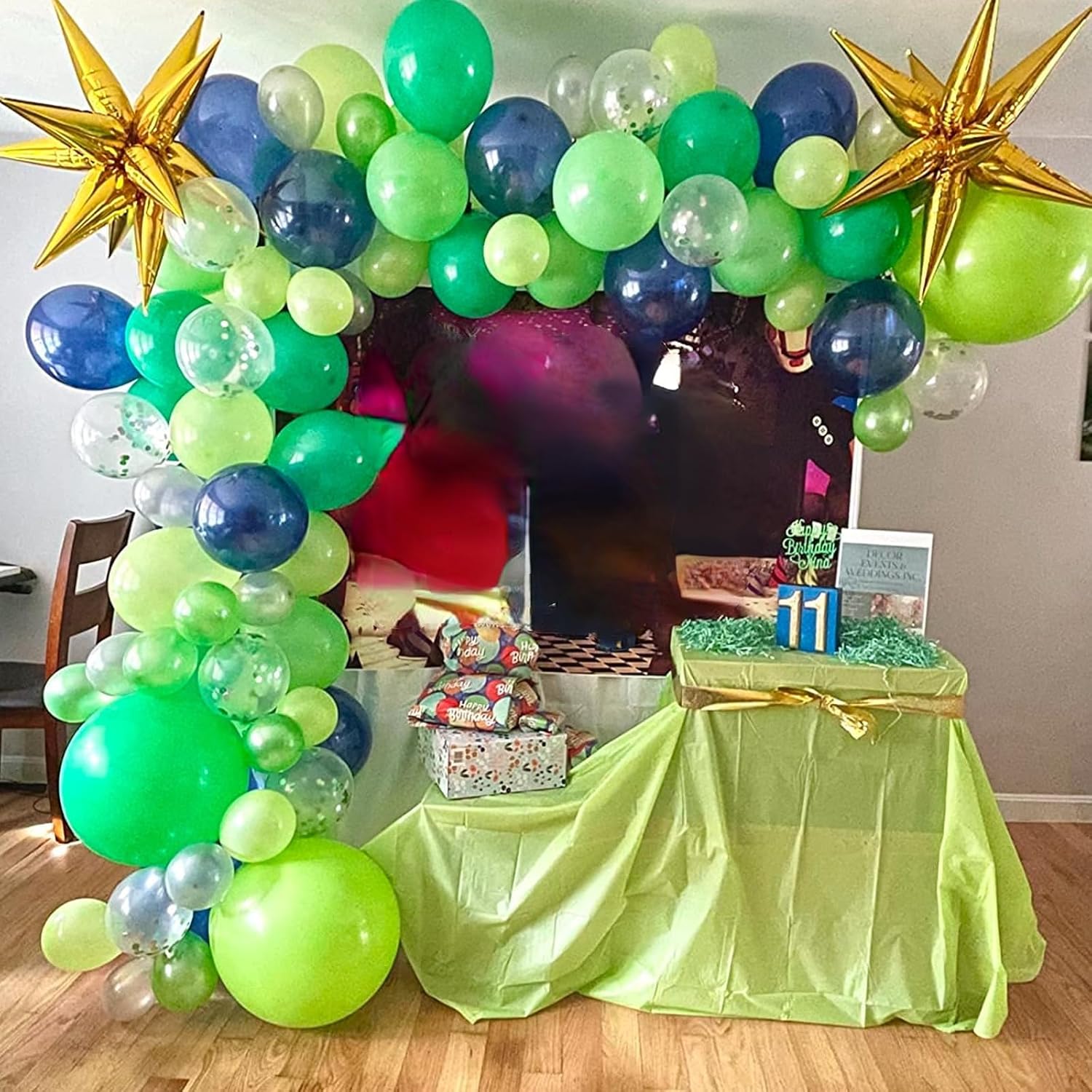 KEPMOV 12 Inch Balloons Party Decor Kit