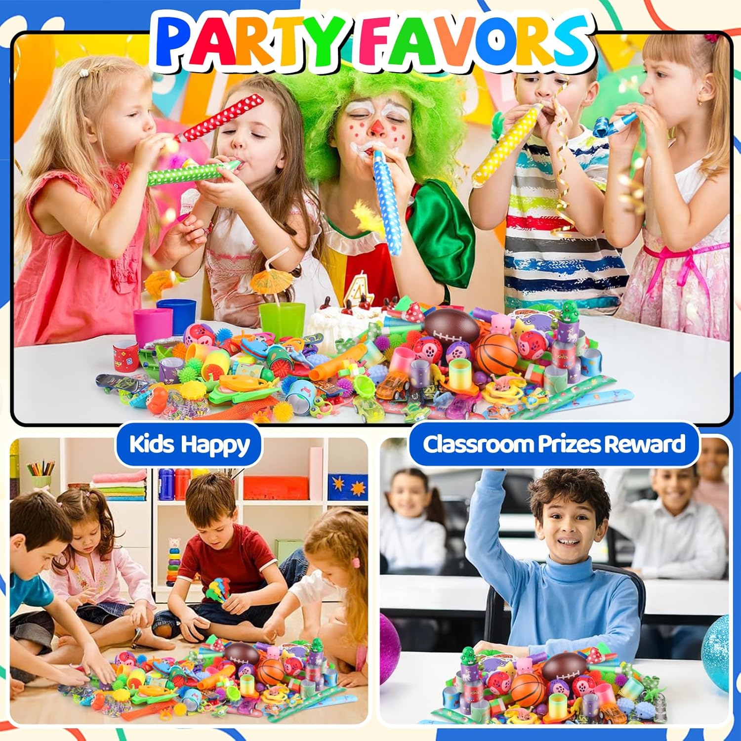 Amy Benton 200PCS Party Favors for Kids 4-12