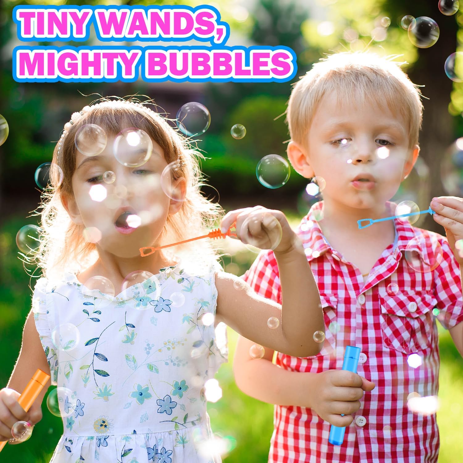 Wondrus Bulk Mini Bubbles Party Favors 100 Pack