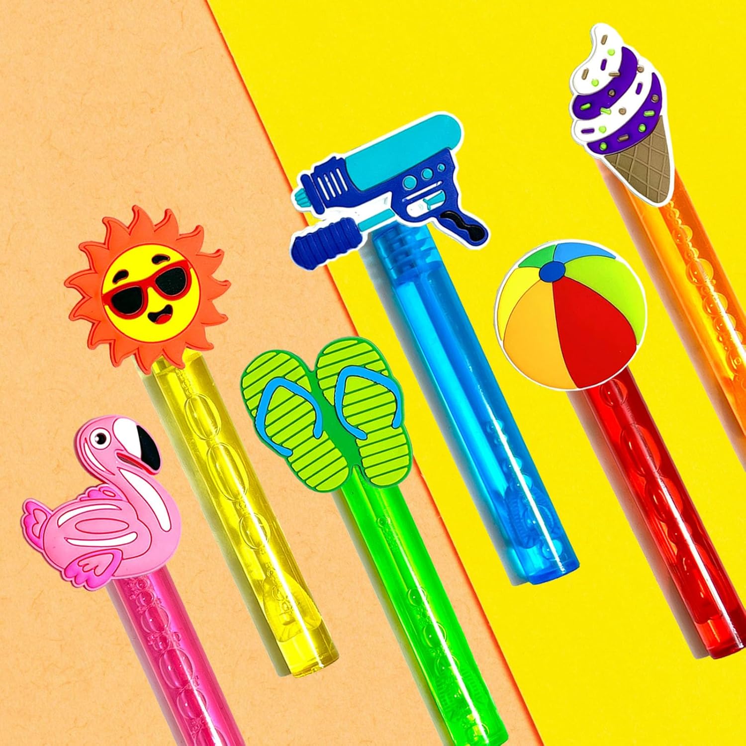Pool Party Favors 24Pcs Bubble Wands for Kids