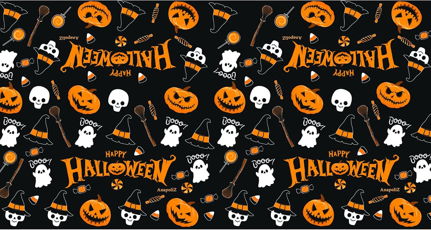 AnapoliZ Halloween Tablecloth Set 3 Pcs 54x102
