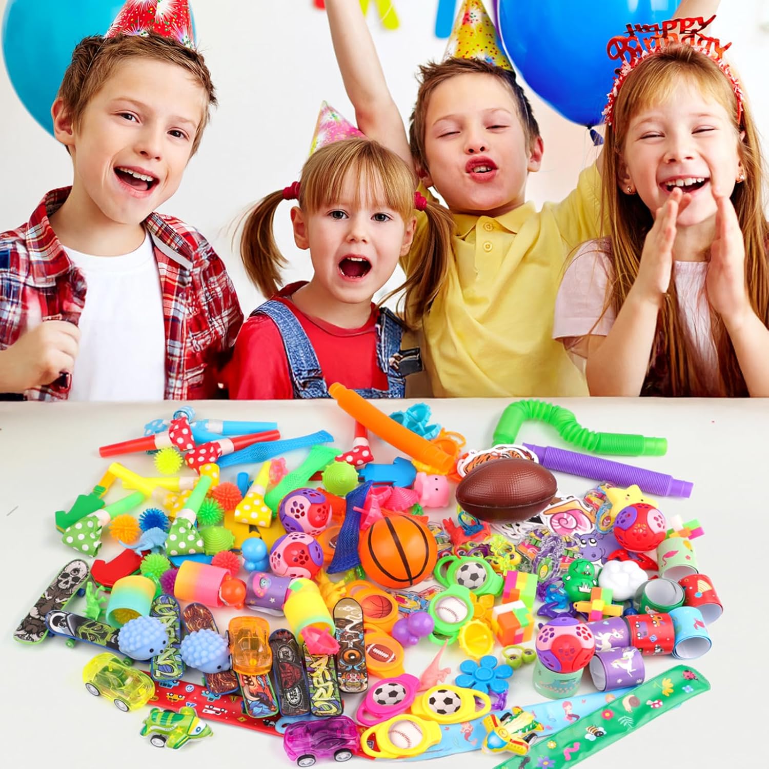 Amy Benton 200PCS Party Favors for Kids 4-12