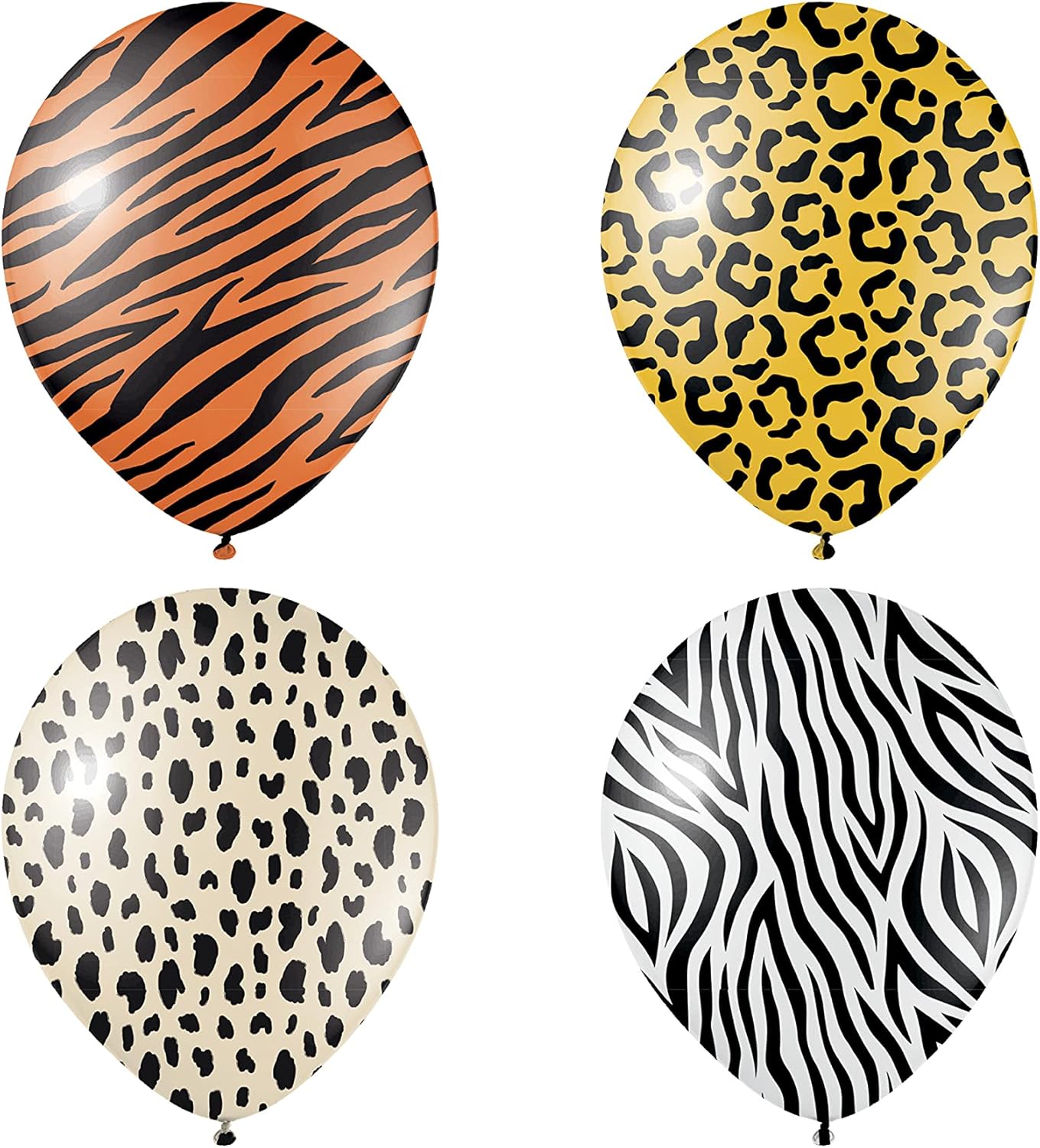 Animal Print Balloons 15 Count