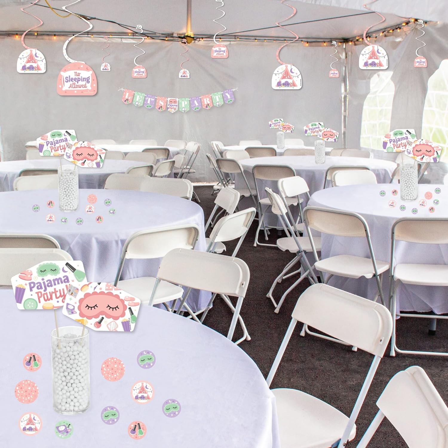 Big Dot of Happiness Party Decor Kit - 51 Pieces