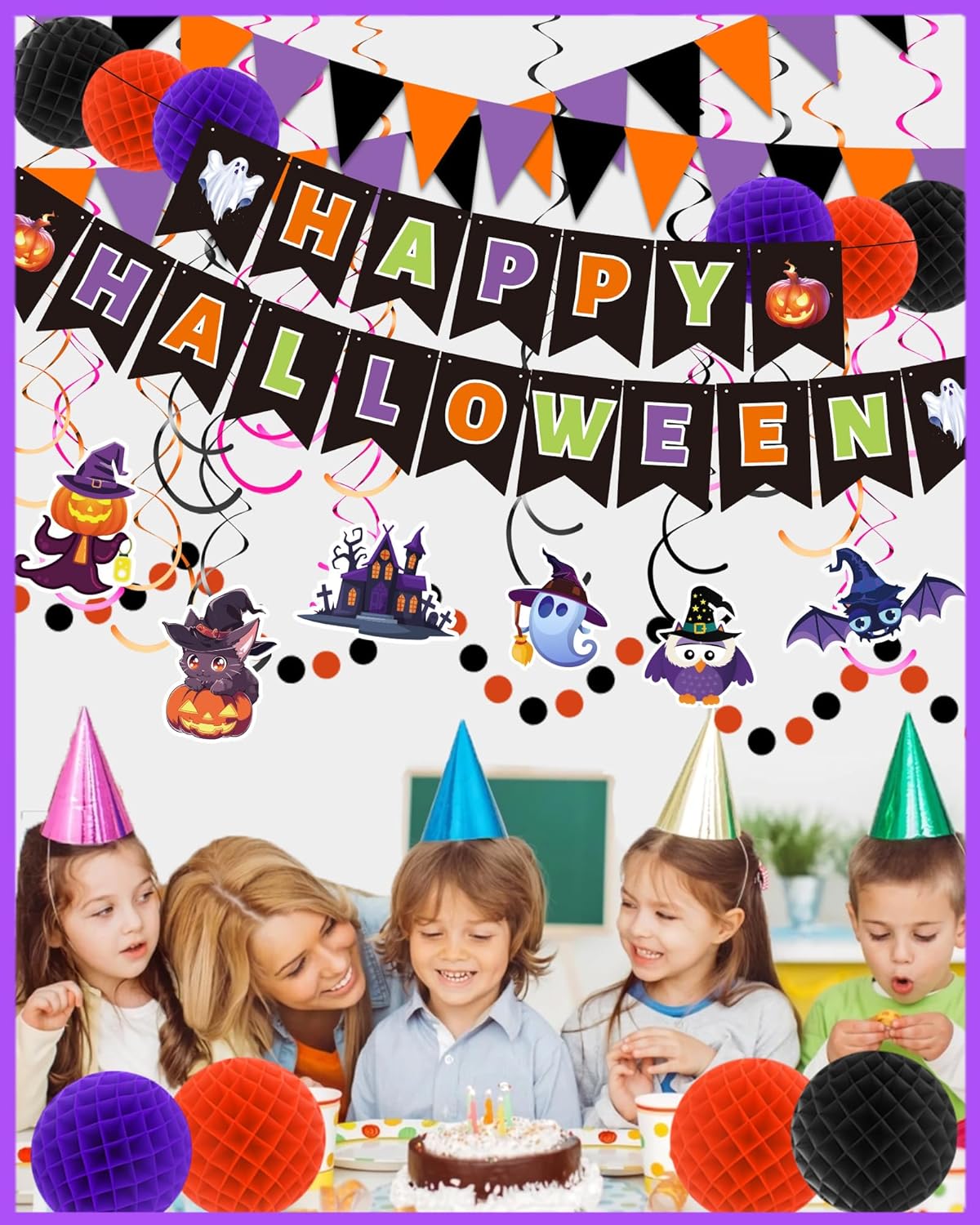 Happy Halloween Banner Party Decorations