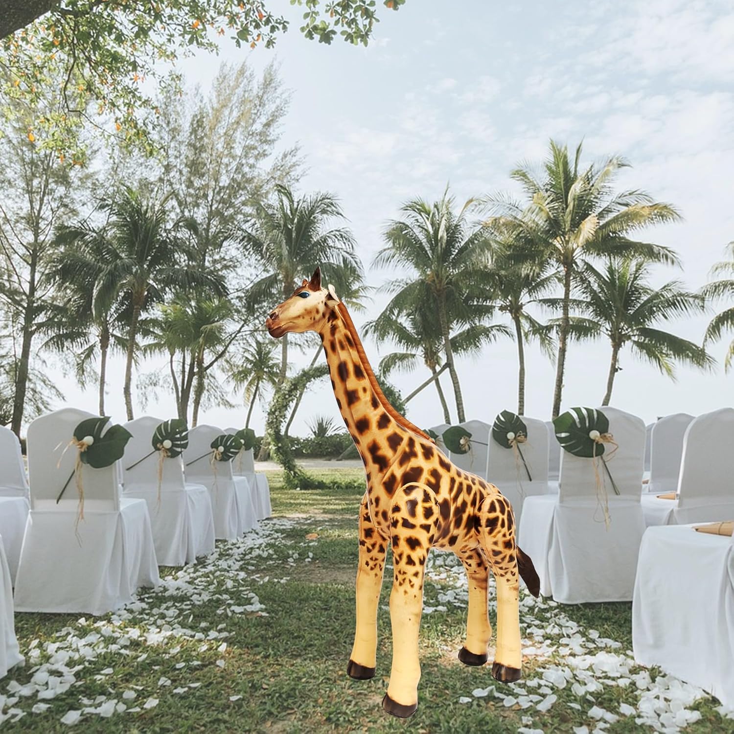 Jet Creations 36-Inch Realistic Inflatable Giraffe