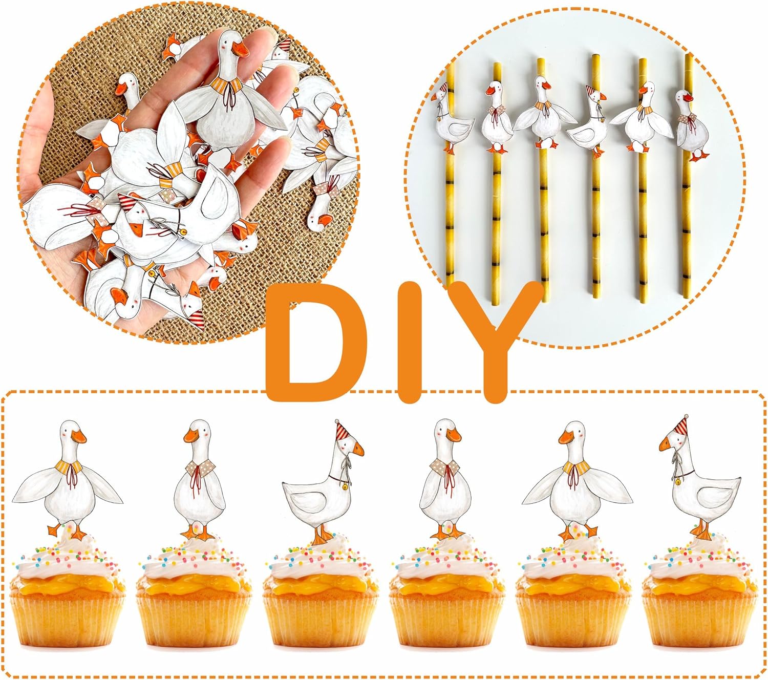Goose Party Decorations Set of 25