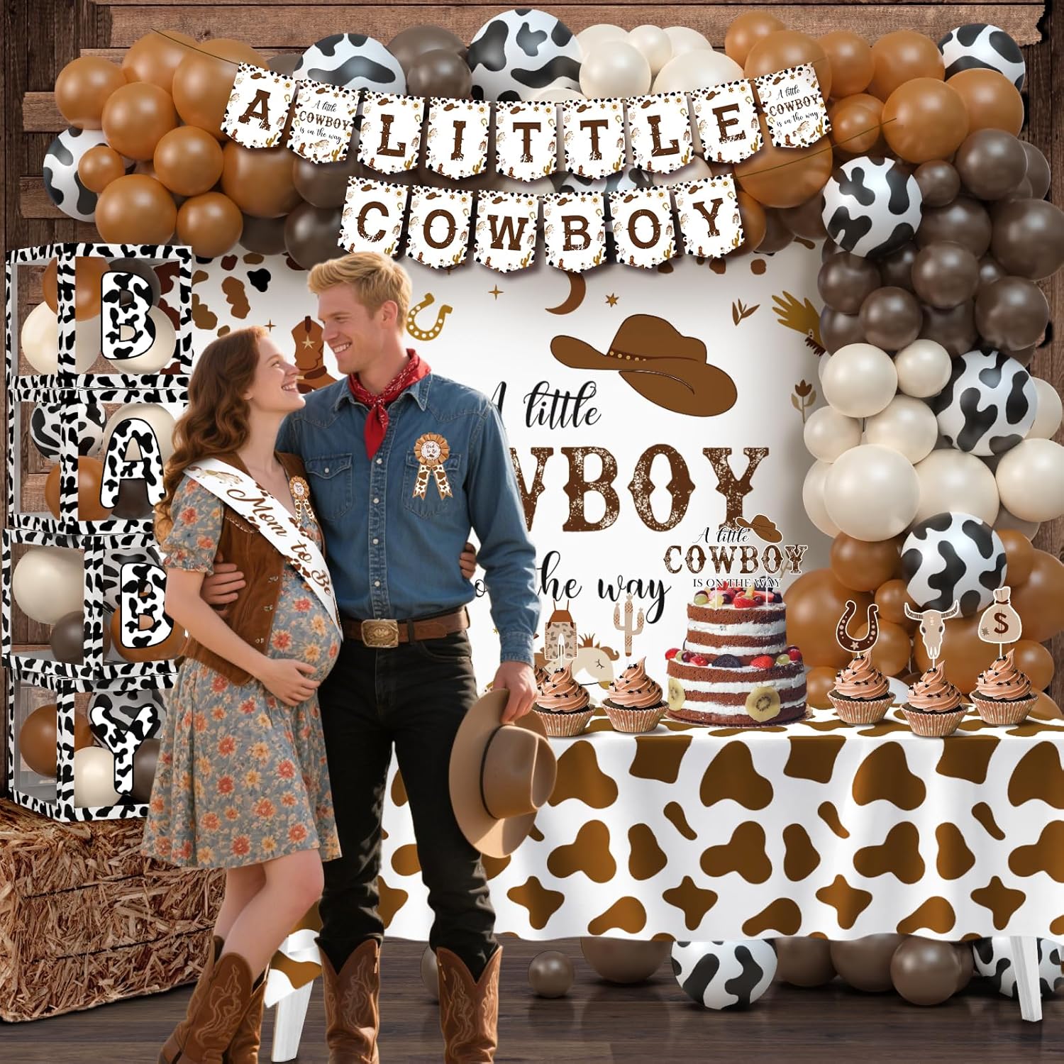 Cowboy Baby Shower Decorations for Boy