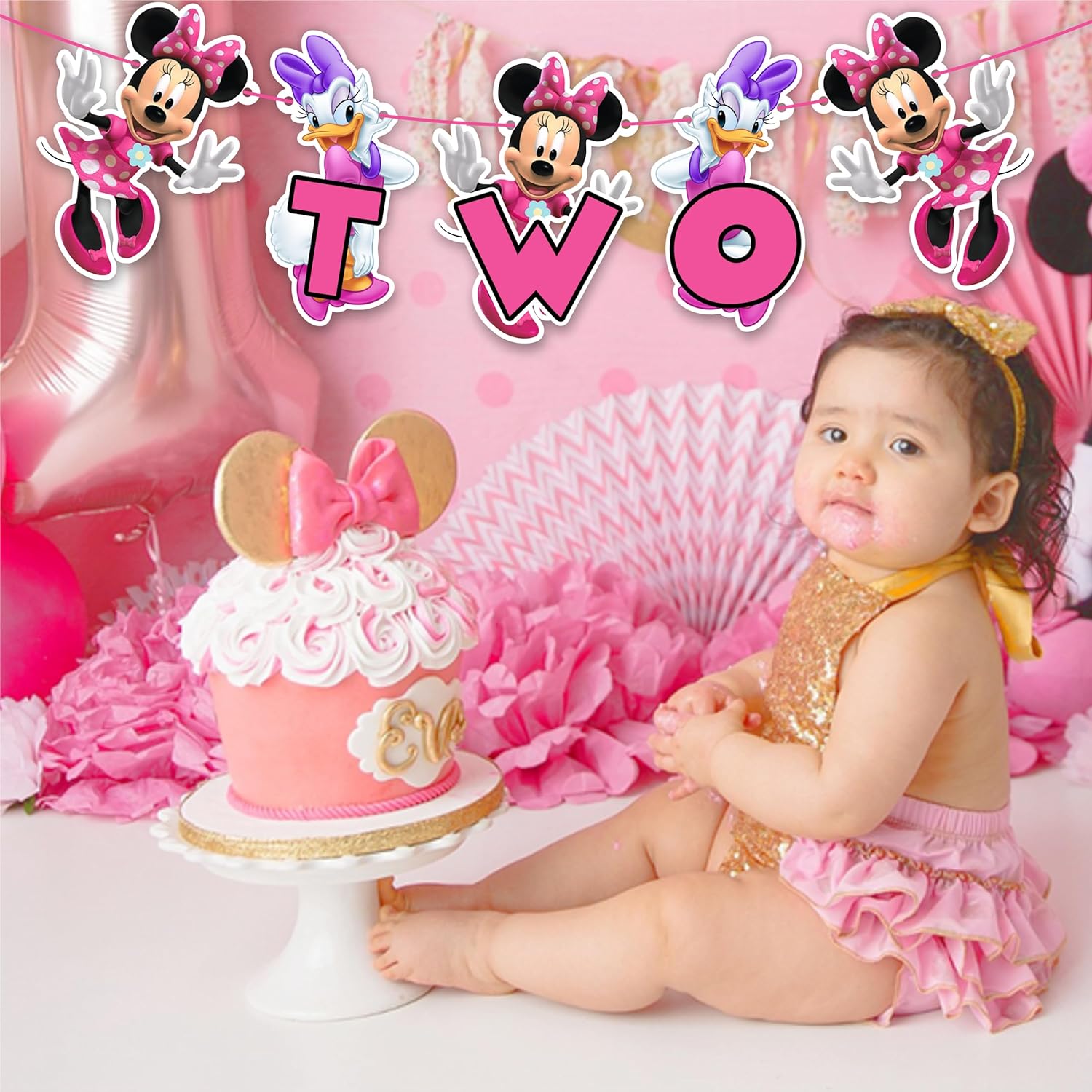 Seyal Minie Mouse Double Banner