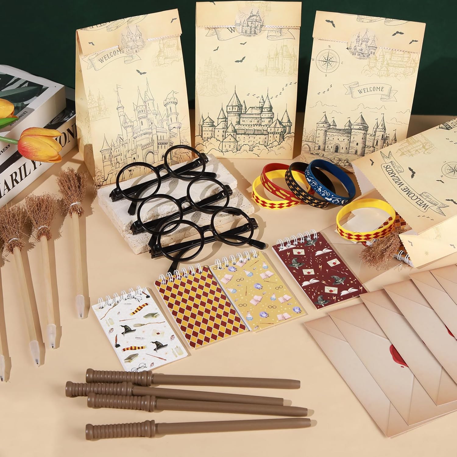Vanblue 84Pcs Wizard Party Favor Pack