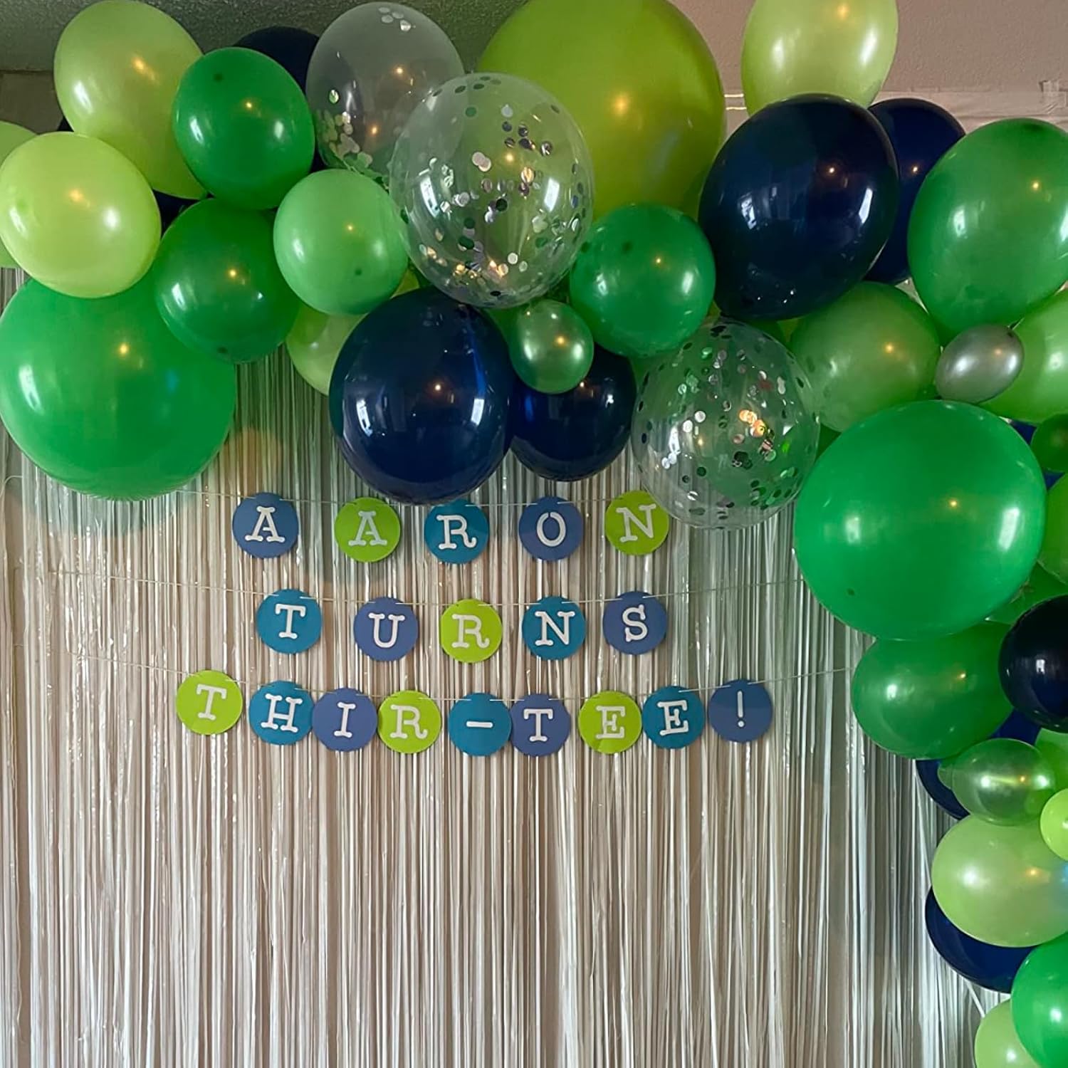 KEPMOV 12 Inch Balloons Party Decor Kit