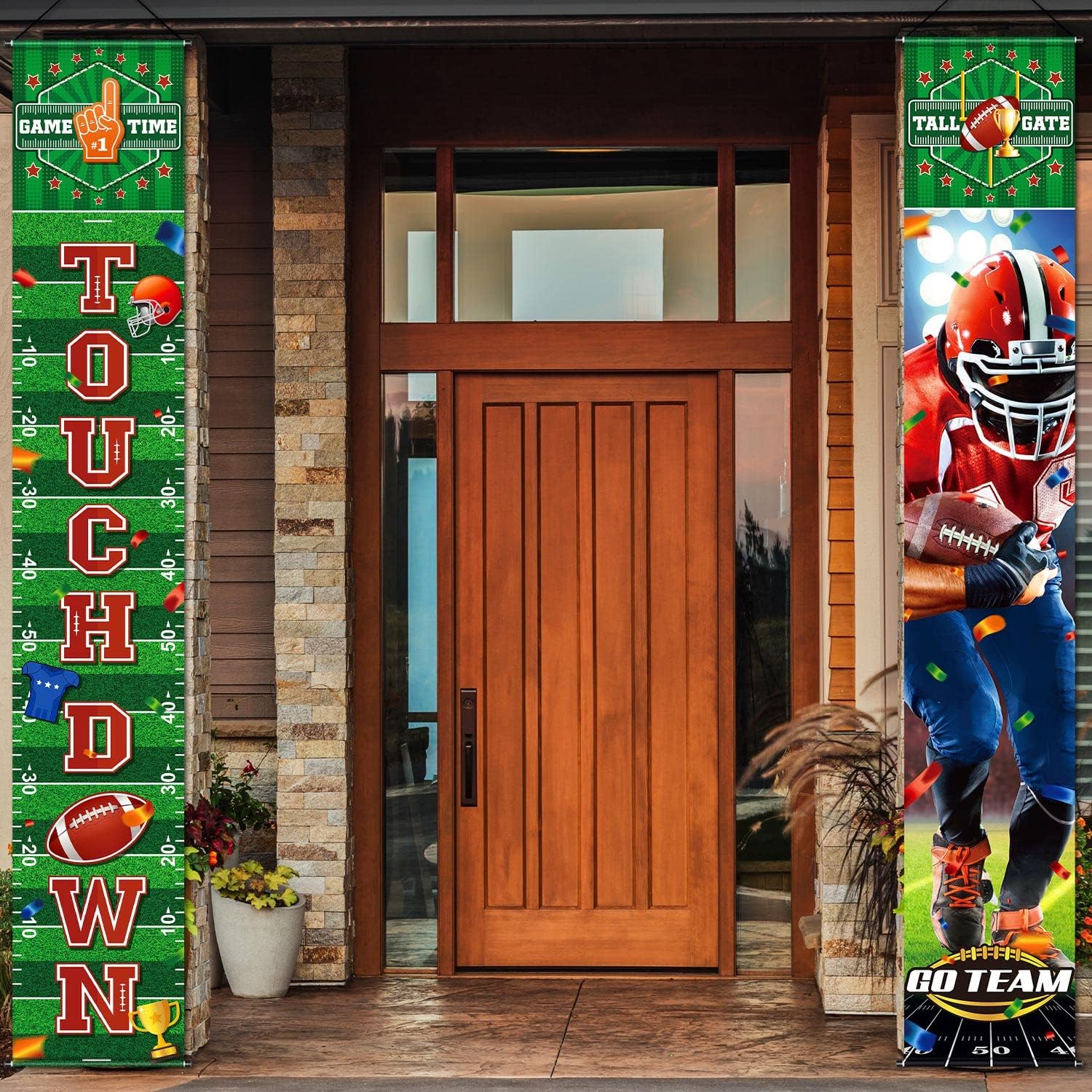 Football Welcome Banner Set for Party and Parade Decor
