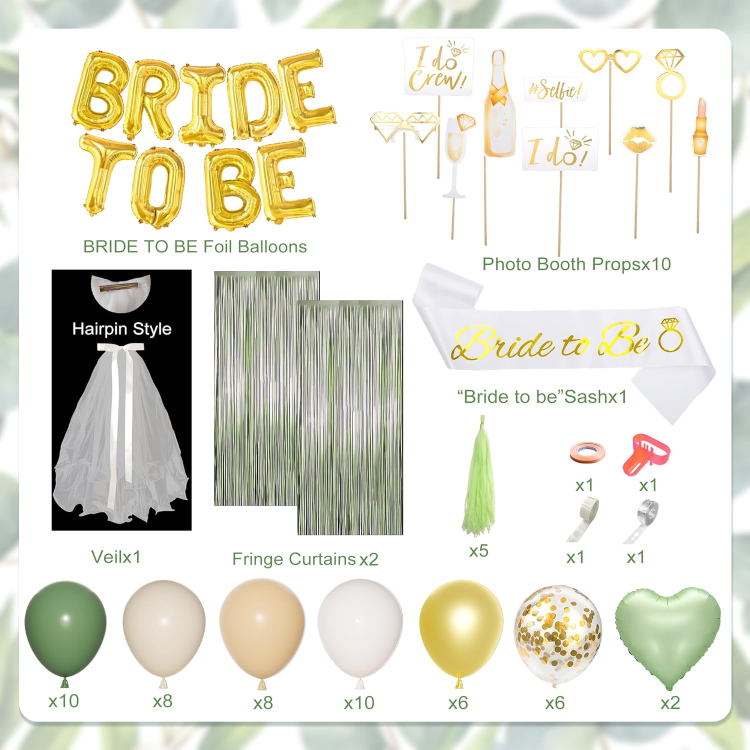 Bachelorette Party Decorations Supplies Set