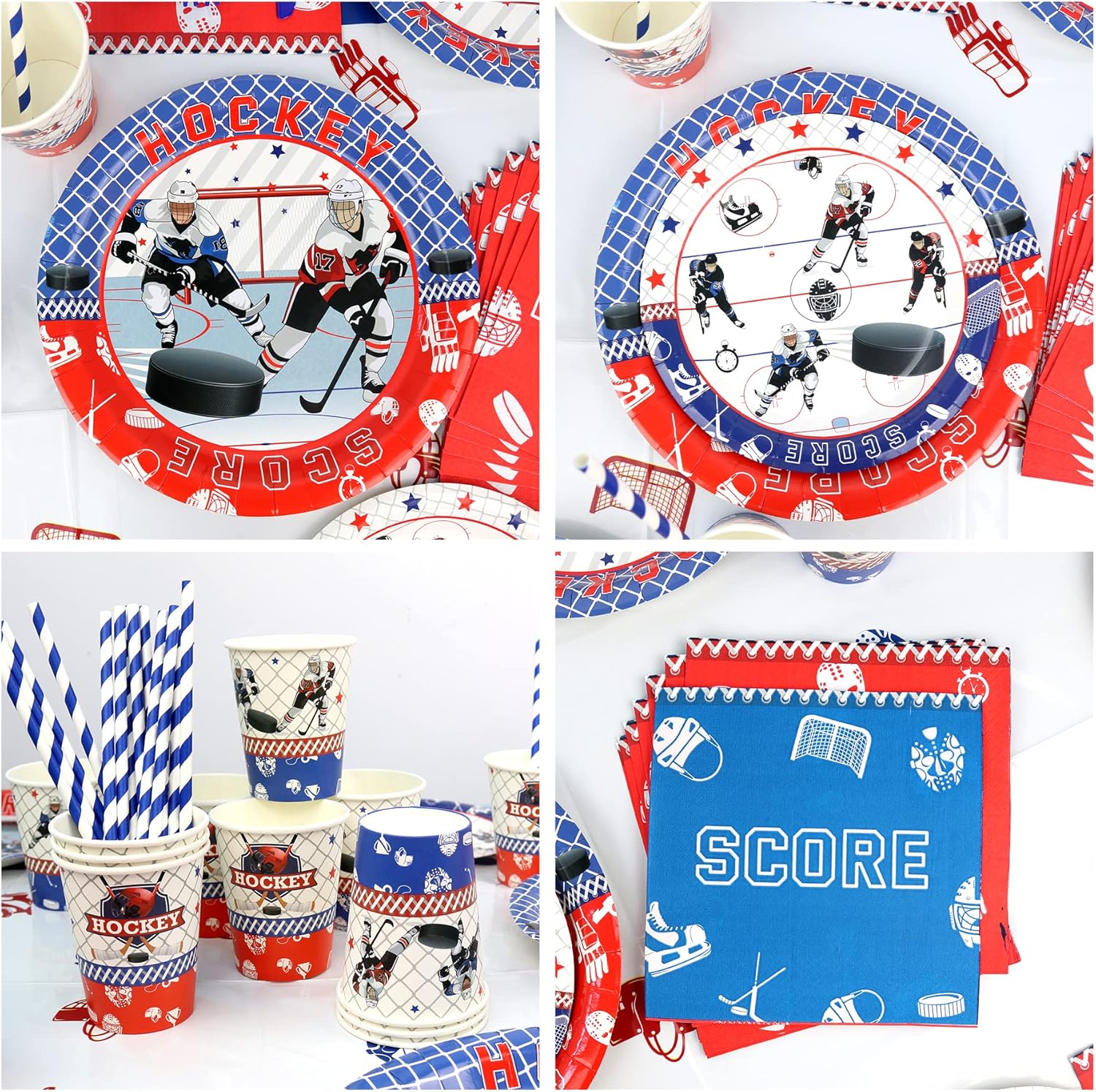 KEFAN Hockey Party Favor Set for 20 Guests