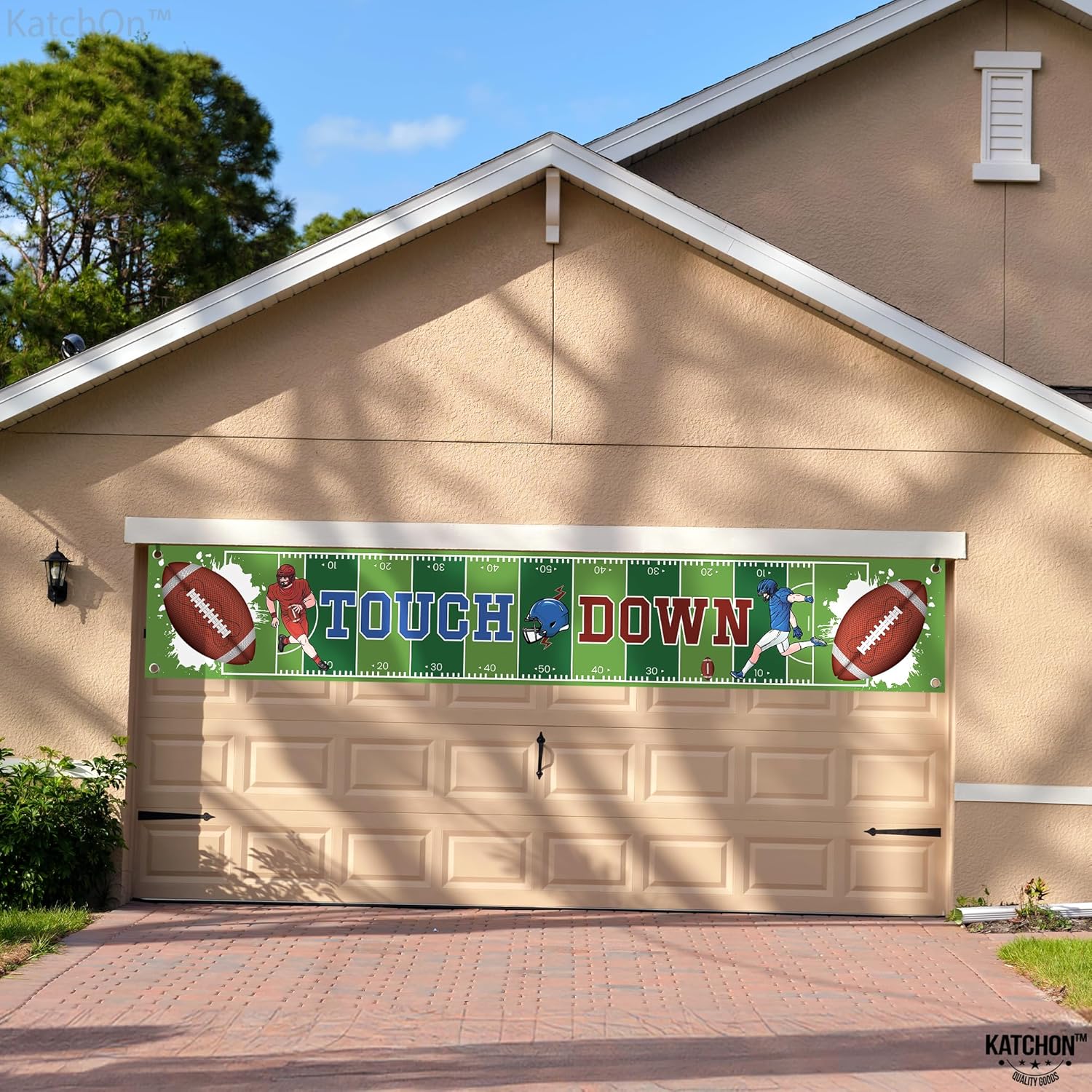 KatchOn XtraLarge Football Yard Banner - 120x20 Inch